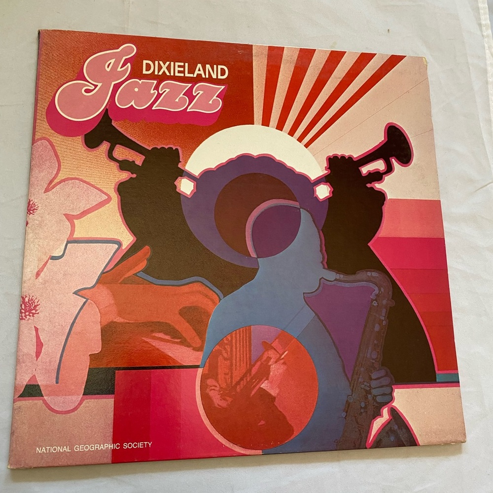 Dixieland Jazz Vinyl Record vintage original pressing John Coltrane miles Davis